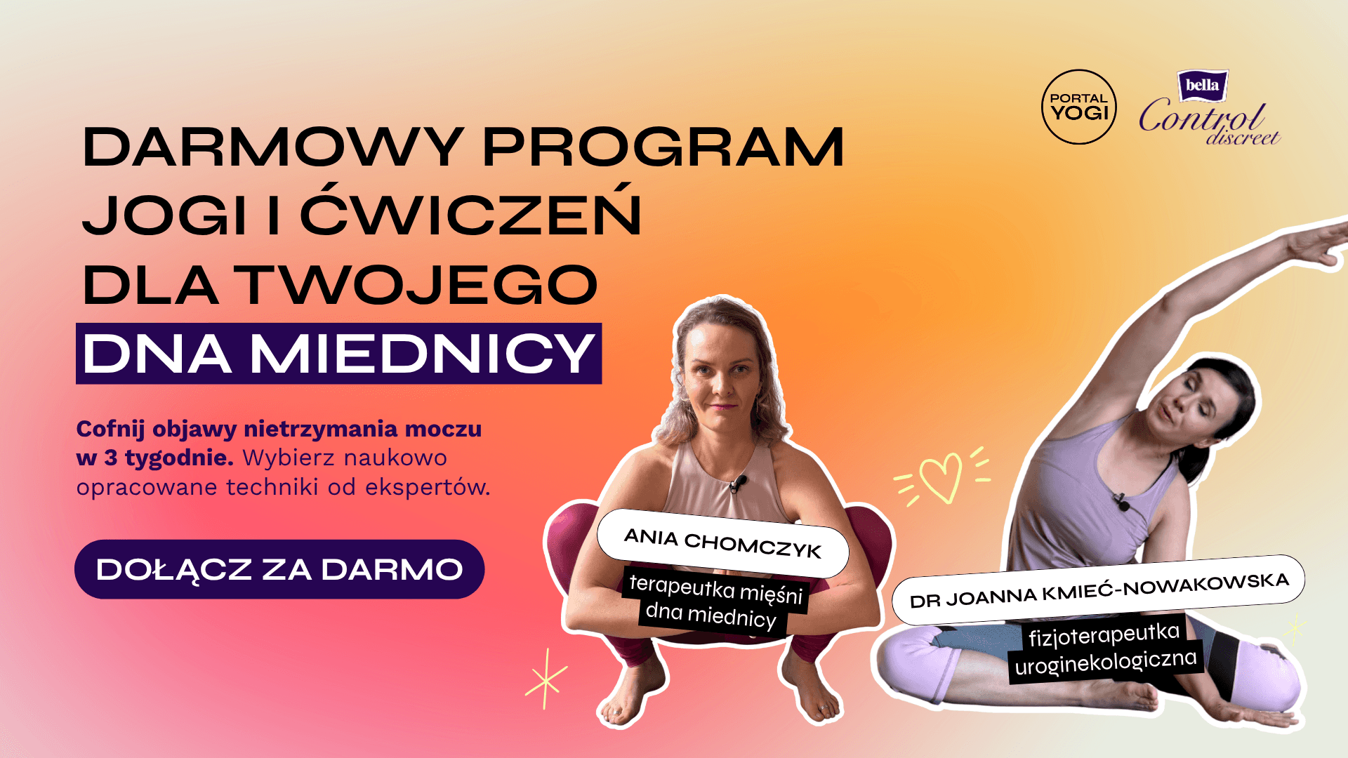 Darmowy program ćwiczeń dla mięśnie dna miednicy